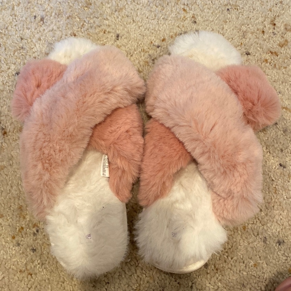 Pink slippers